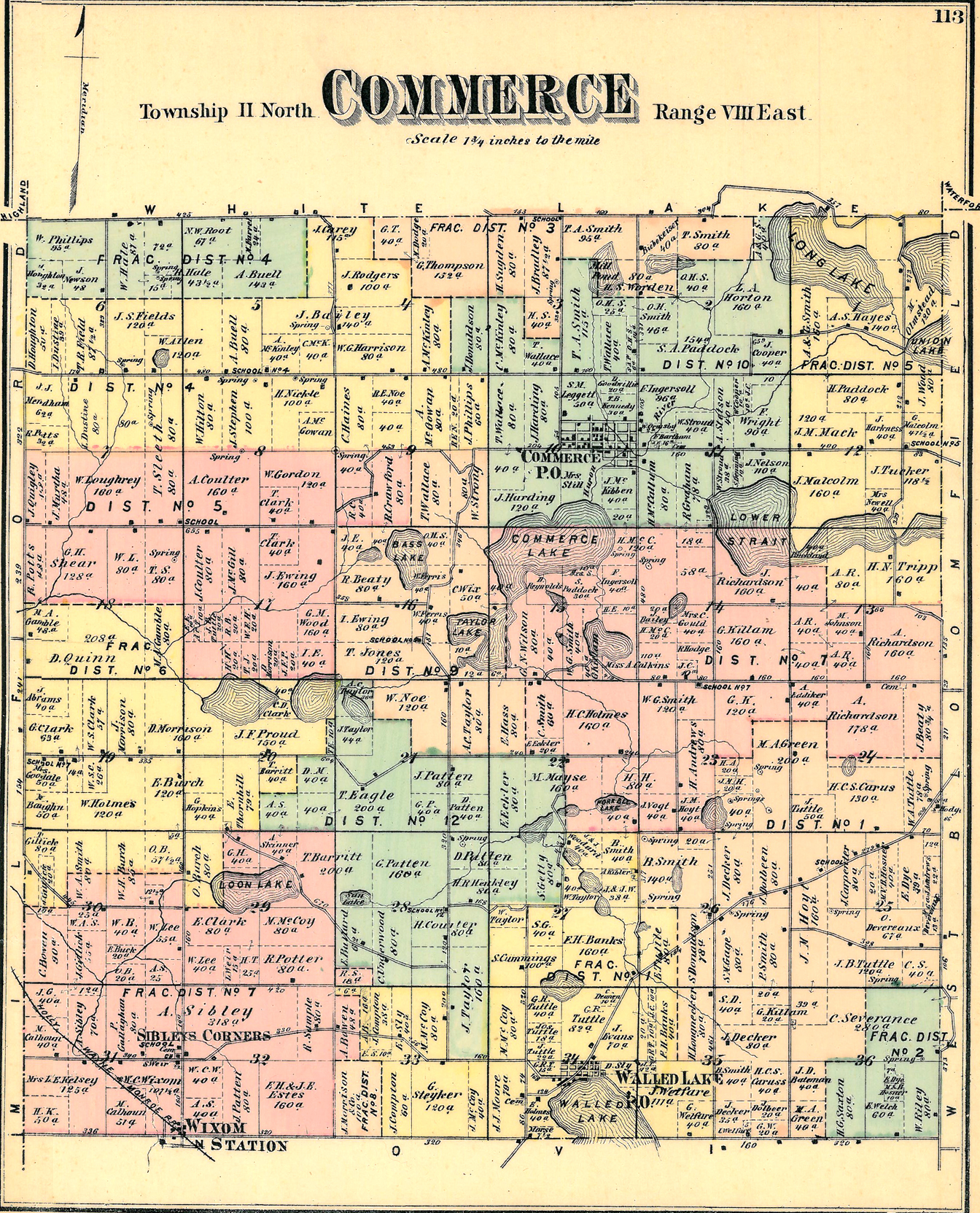 what county is commerce township mi in